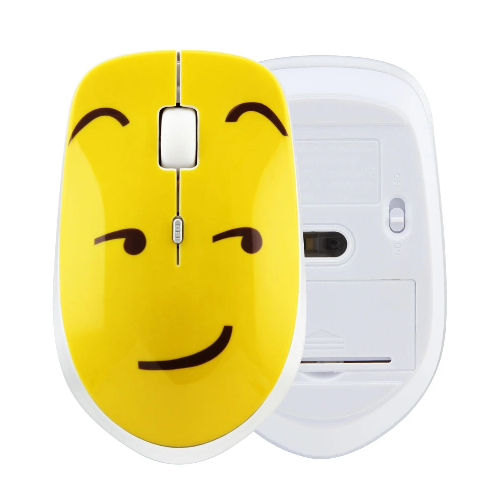 proud CHYI Милая Беспроводная мини Бесшумная компьютерная мышь Ультра тонкая Usb оптическая ПК Mause эргономичная креативная 3d подарочная мышь для детского ноутбука - Цвет: proud