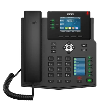 

Fanvil X4U IP Phone Enterprise WiFi Bluetooth Wireless Telephone Support IPv4/IPv6 VoIP Enterprise Phone Businesses Conference
