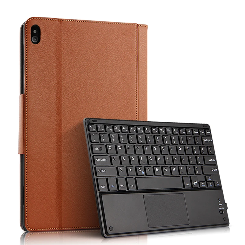 Bluetooth клавиатура Роскошный чехол из искусственной кожи для Lenovo Tab P10 телефон 10 1