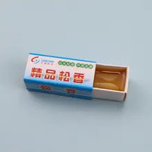 Flux de soudure en colophane, Carton de haute qualité, fer à souder doux, pour travaux de retouche, 1 pièces