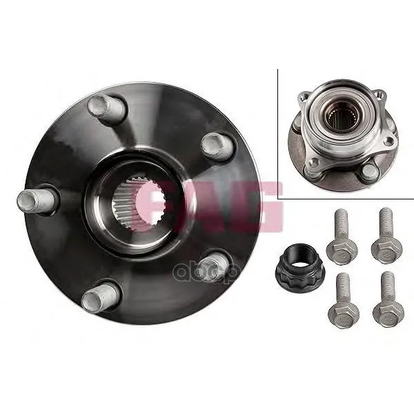 Ступица В Сборе Передняя Toyota Prius 713618950 Fag арт. 713618950