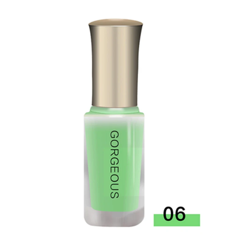 06 New Nail Polish Candy Nude Color Quick-drying Translucent Jelly Nail Polish 10ML Environmental Protection Lasting Unpeelable Hot - Color: 06