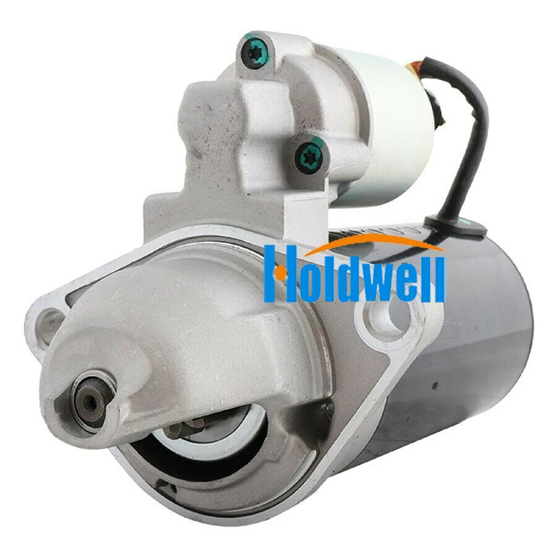 Holdwell Motorino Di Avviamento 185086600 Per Motore Perkins 403C-15 403D-15 404C-22 404D-22 103-10 103-15 2.0Kw 9T 12V