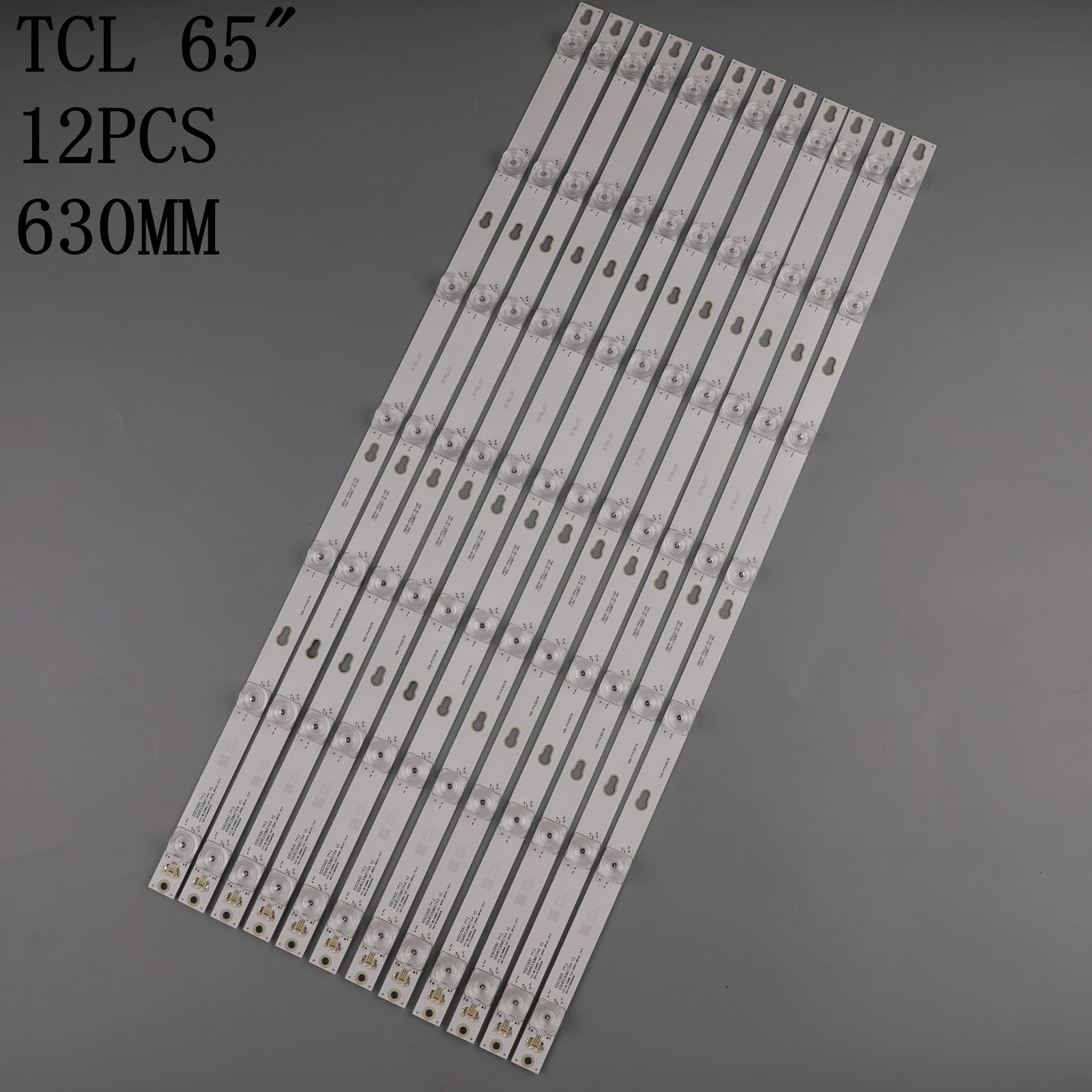 96 светодиодных лент для подсветки 7 ламп TCL 65A730U TCL-TOT-65D2900-12X7-3030 4C-LB6507-YH04J |