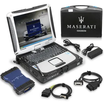

MDVCI Maserati Detector Support Programming and Diagnosis with Maintenance Data Installed on Panasonic CF19 Ready to Use