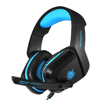 

H-1 Gaming Headset 3.5 Music Stereo earphone Bass Deep Ps4 Computer With Microphone sport Headphones gaming mini microphone 3.5