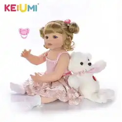 Коллекционные 22 дюйма Reborn Baby Doll игрушки силиконовые полностью тело реалистичные принцесса кукла девочка живая игрушка для продажи детский
