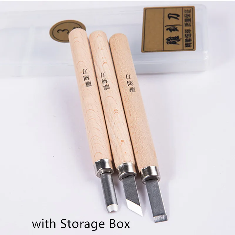 3 шт./лот высокое стальной резак резьба набор стамесок для деревообработки