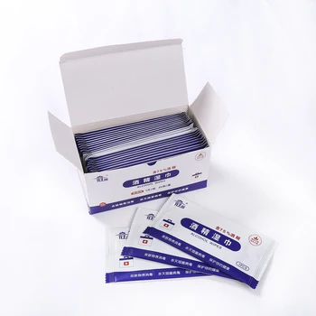 

25pcs/lot 75% Alcohol Swabs Wipes Hand Towel Antiseptic Cleaner