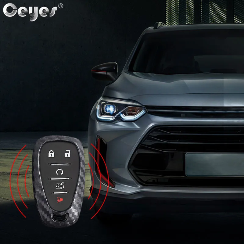 Ceyes автомобильные аксессуары, чехлы для ключей, чехол для Chevrolet Cruze Spark Camaro Volt Bolt Trax Chevy Equinox Sonic Key Shell, авто стиль