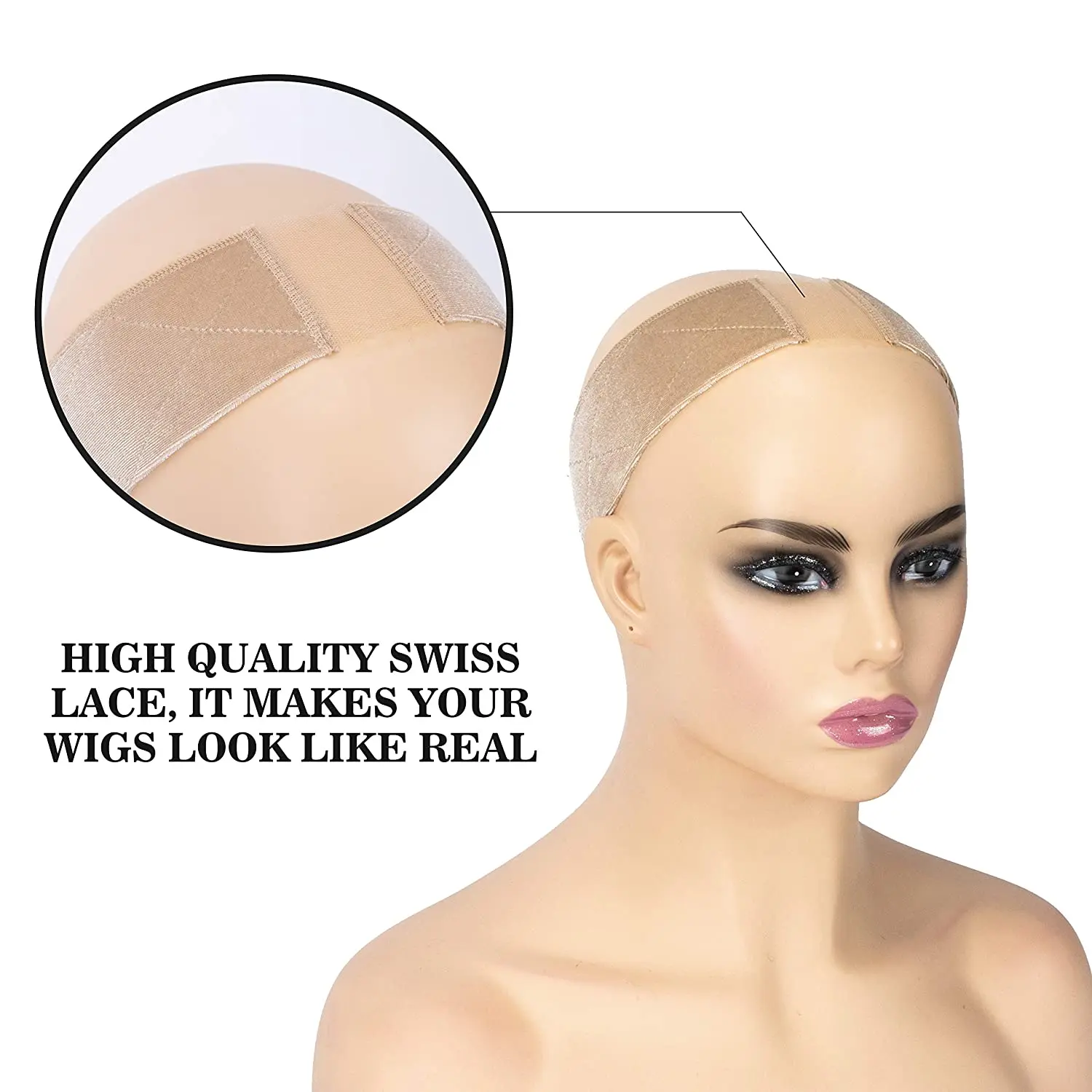 GEX Beauty кружевная бархатная повязка для париков кружевных нескользящая