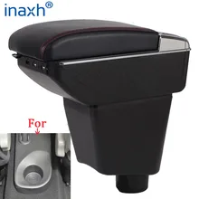 Pour Renault Clio 4 Accoudoir Pour Renault Clio 3 III IV D'accoudoir De Voiture boite Auto accessoires boîte De Rangement porte gobelet cendrier USB