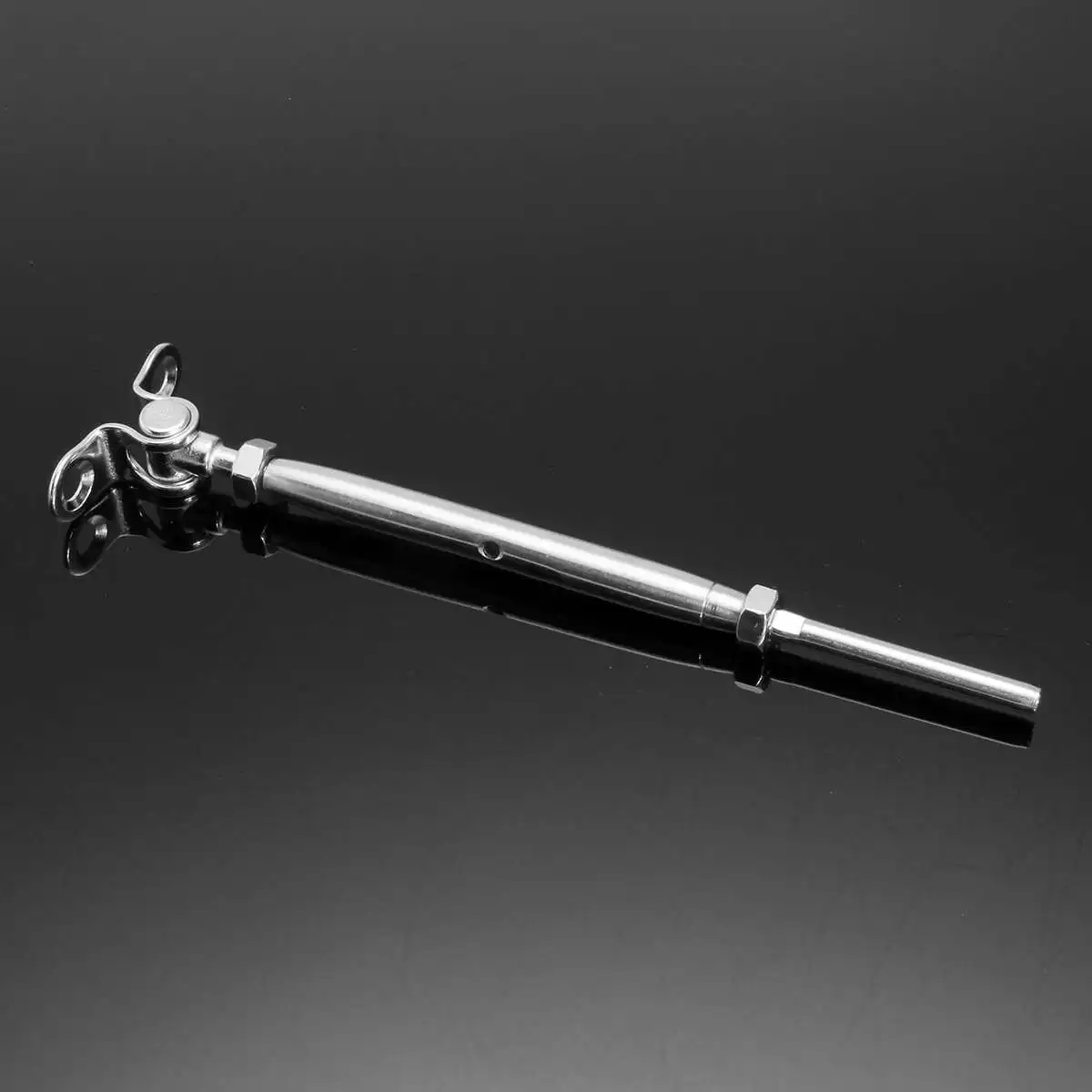 Terminación Baranda Cable Palanca De Cubierta De Acero Inoxidable T316 Para  Barandilla De Cable - Incluye 2 Tornillos Para Cable De 3/16\, image size:1200x1200