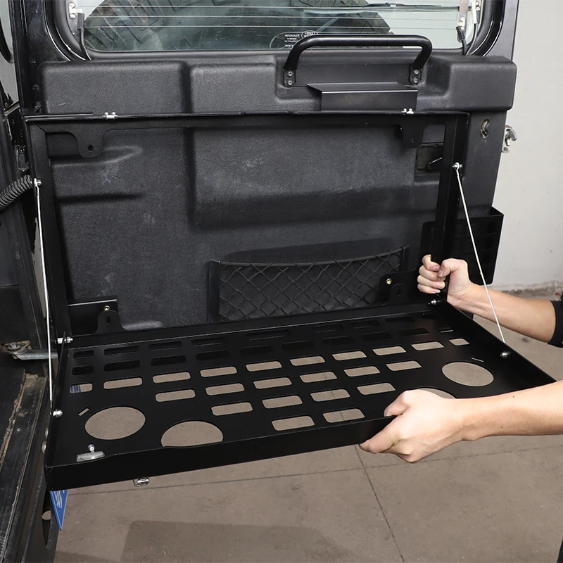 

Складная полка для багажника Land Rover Defender 2004-2022, из сплава