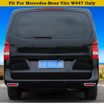 

Accessories For Mercedes-Benz Vito W447 2014 2015 2016 2017 2018 Side Tail Rear Fog Light Foglight Lamp Molding Cover Kit Trim