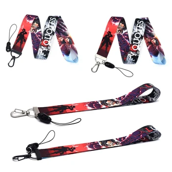 

Anime One Piece Lanyard Printed Neck Strap For ID Badge Phone Holder Keychain Unisex Cosplay Prop Accessory Cartoon