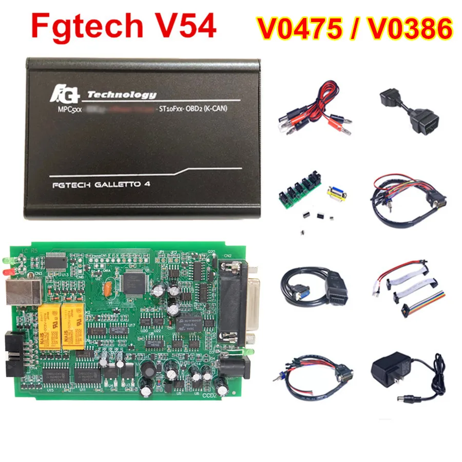 V54 FGTech Galletto 4 Master BDM-OBD Tricore Function Support FGTECH PCB Board