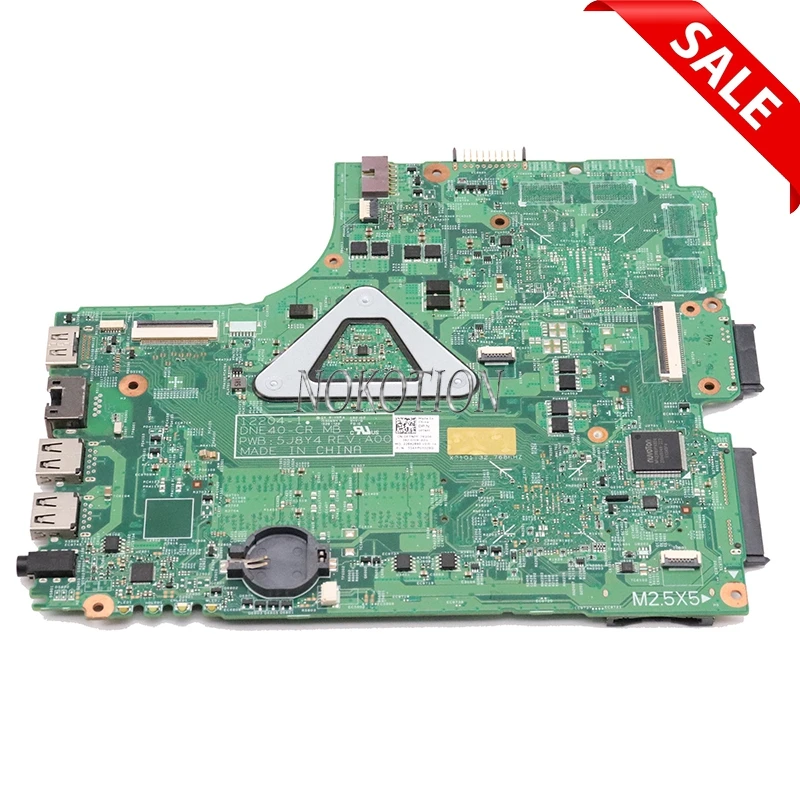 Nokotion CN-0PTNPF 0 PTNPF основная плата для DELL 3421 5421 Материнская плата ноутбука с процессором 1017u на бортовой плате