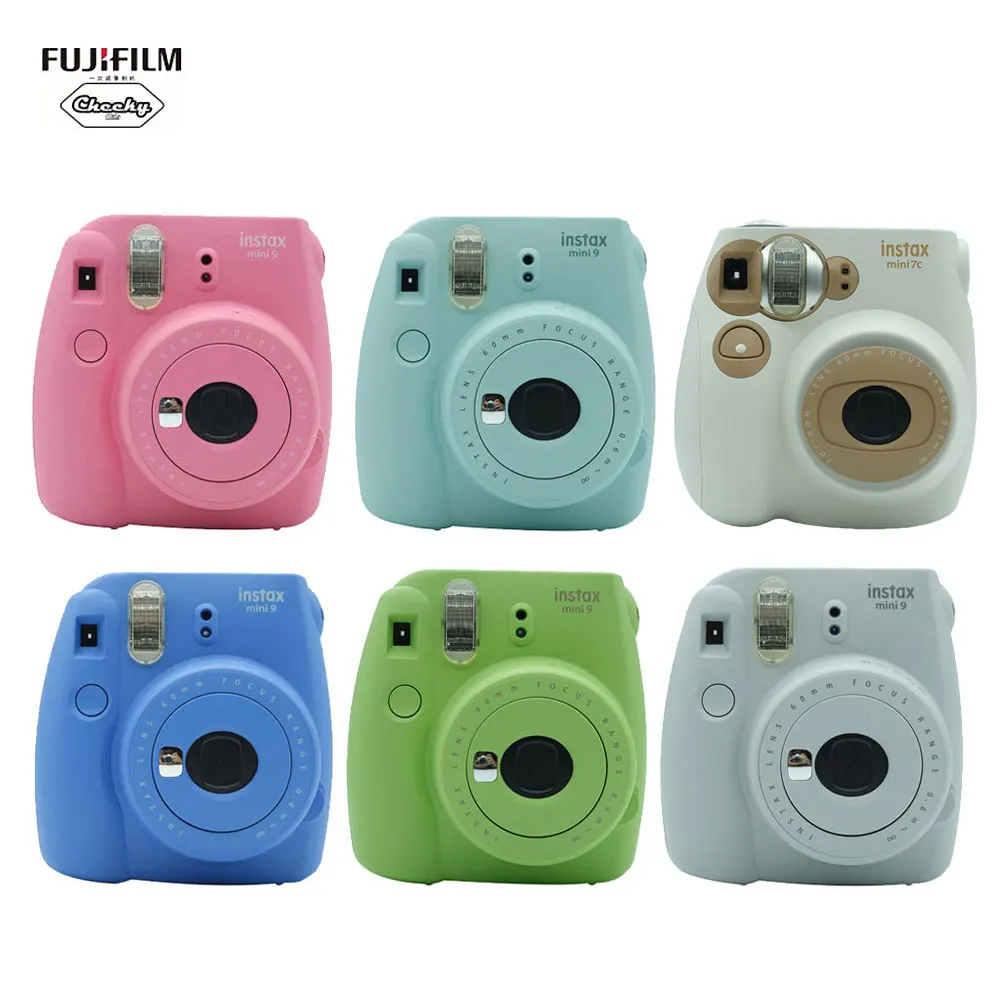 Детский Рождественский подарок Fujifilm Instax Mini 7C 9 Camera 50 листов пленка фотобумага
