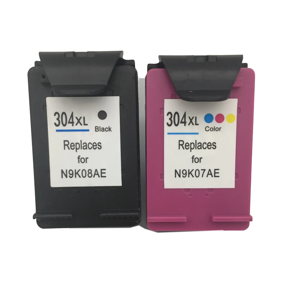 Cartouche d'encre remanufacturée 304xl Remplacement pour Hp 304 pour Hp304  Xl 304 Cartouches d'encre pour Hp Deskjet 2620 2630 2632 3720