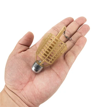 

Fishing Bait Cage Connector Durable 20g/30g/40g/50g Basket Feeder Holder Fishing Tackle Tools For Carp Fishing