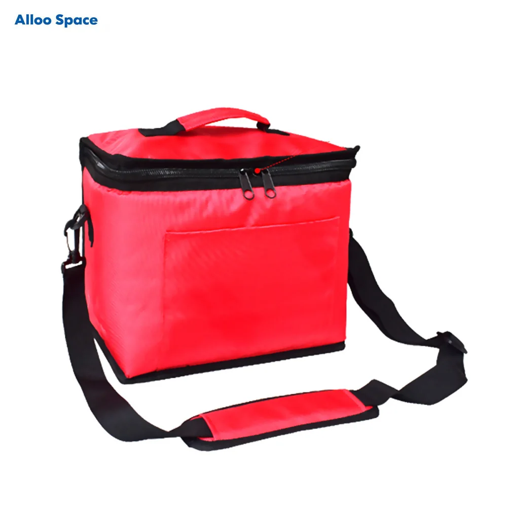 

14 Liter Handbag Diagonally Waterproof Pizza Bag Thermal Holder Case Travel Picnic Food Cooler Bag Box Insulated Delive Ice Pack