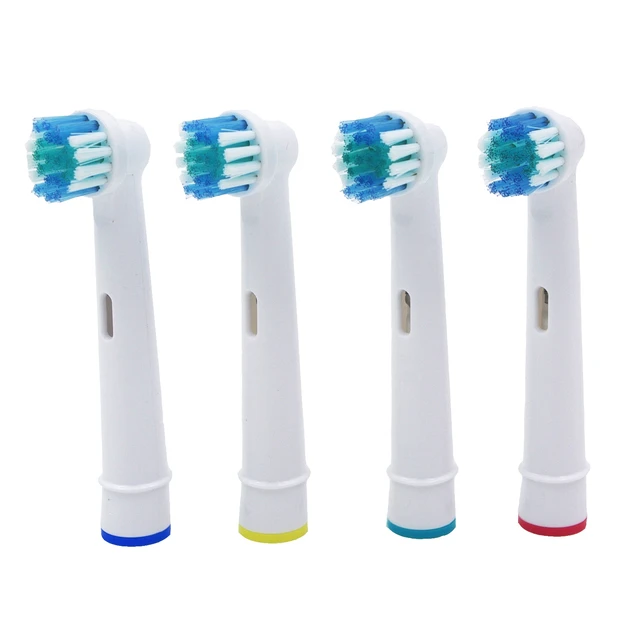 4x Copritestina per spazzolini elettrici in plastica compatibile OralB