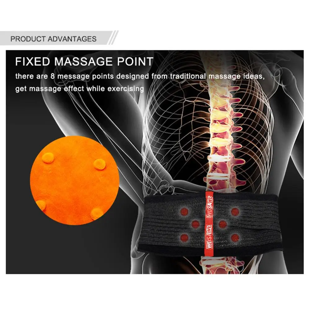 Waist Trimmer Belt Slim Body Sweat Wrap for Stomach and Back Lumbar Support for Men Women Body Beauty Waist Support