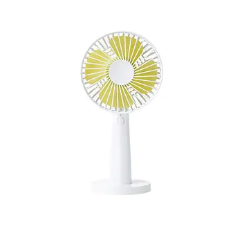

Creative Usb Mini Windmill Portable Rechargeable Silent Fan With Base Fan Silent Summer Portable Small Fan