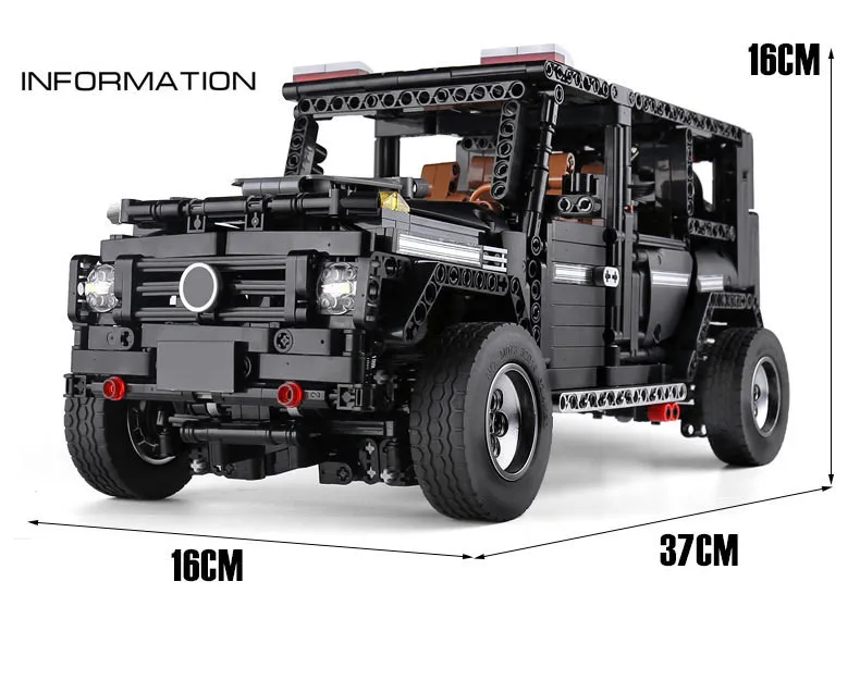 Benz AWD G5500 светодиоды, электрические приборы, совместимые с IEGOset MOC-2425 20100 2,4G RC APP технология монтажный блок кирпичи модель игрушки