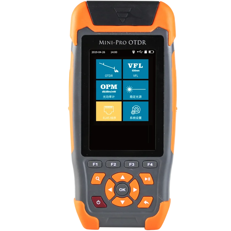 

FTTH NK3000 OTDR Handheld mini with Optical power meter +Red light source + Multifunction Fiber Finding faul+Network cable test