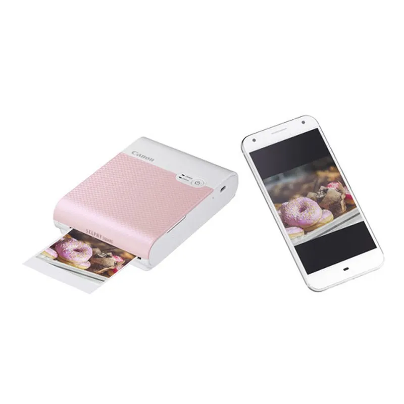 CANON Selphy impresora cuadrada QX10, Rosa|Impresora Papel| - AliExpress