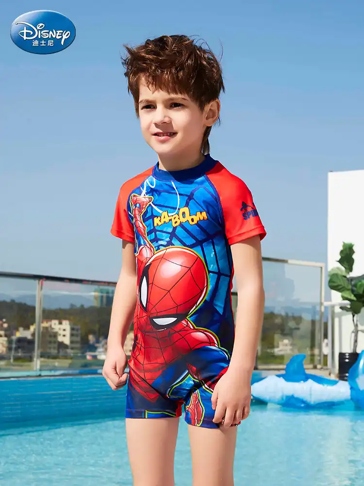 Maillot De Bain Disney Pour Enfants Ensemble Une Piece Pour Garcons Protection Solaire Aliexpress