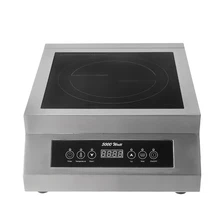Коммерческая Индукционная кухонная машина 5000 Вт, Стеклокерамическая электромагнитная печь с подогревом, многофункциональная кухонная панель