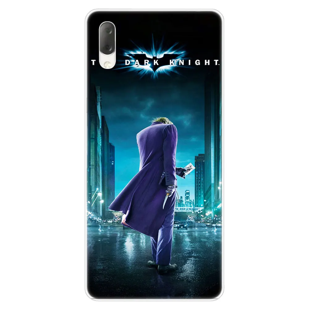 С изображением героев фильма Марвел "Джокер", "Бэтмен" Жесткий Чехол для Sony Xperia L1 L2 L3 X XA XA1 XA2 XA3 ультра 10 плюс E5 XZ XZ1 XZ2 компактный XZ3 XZ5 20 крышка - Цвет: 003