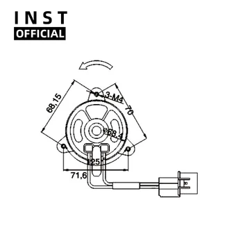 

Air Conditioning Fan AC A/C Blower Motor FOR Application Vios 12V