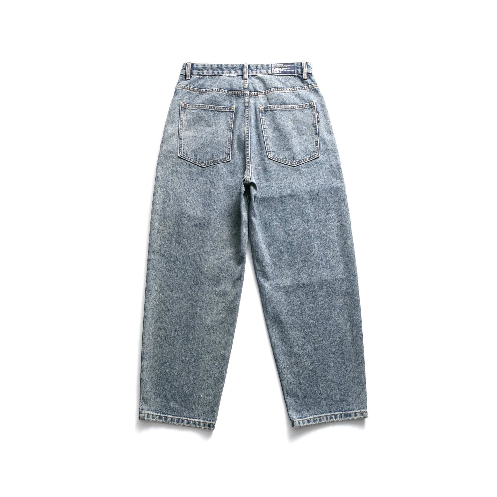 

Wu Airlines 2020 Spring Japanese-style Retro Creative Pocket Washing Versatile Jeans Men's Fashion Youth Pants Students