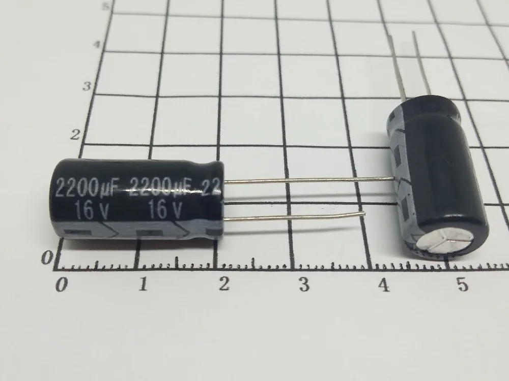 Высокое качество 20 шт./лот 2200 мкФ 16 V электролитический капасор, 16 V 2200 мкФ 10x20mm Алюминиевый капасор электролит