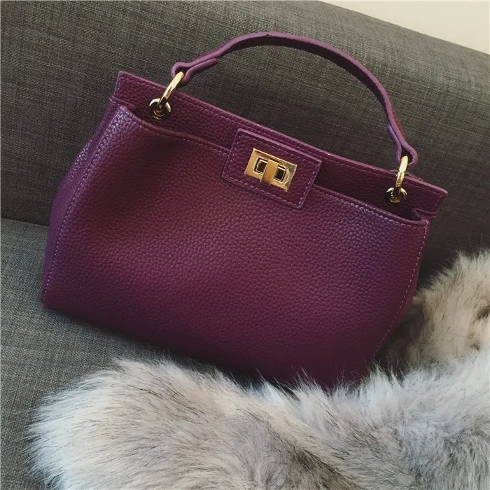 Bags for Women 2021 New Women's Bag Lychee Pattern Classic Kitten Bag Golden Lock Shoulder Messenger Ladies Bag Bags for Women 2021 New Women's Bag Lychee Pattern Classic Kitten Bag Golden Lock Shoulder Messenger Ladies Bag