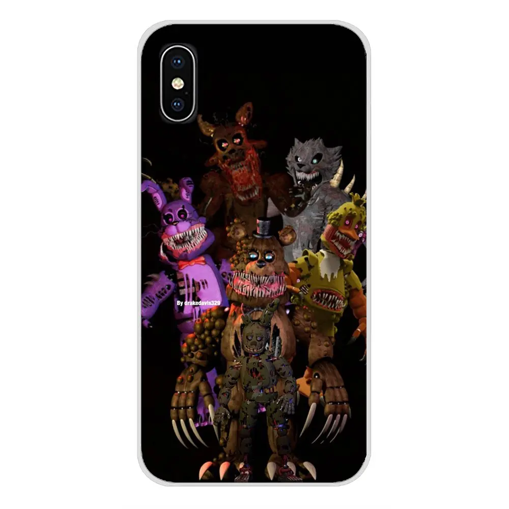Аксессуары чехол для SFM Fnaf Animatronics Anime LG G3 G4 Mini G5 G6 G7 Q6 Q7 Q8 Q9 V10 V20 V30 X Power 2 3 K10 K4 K8