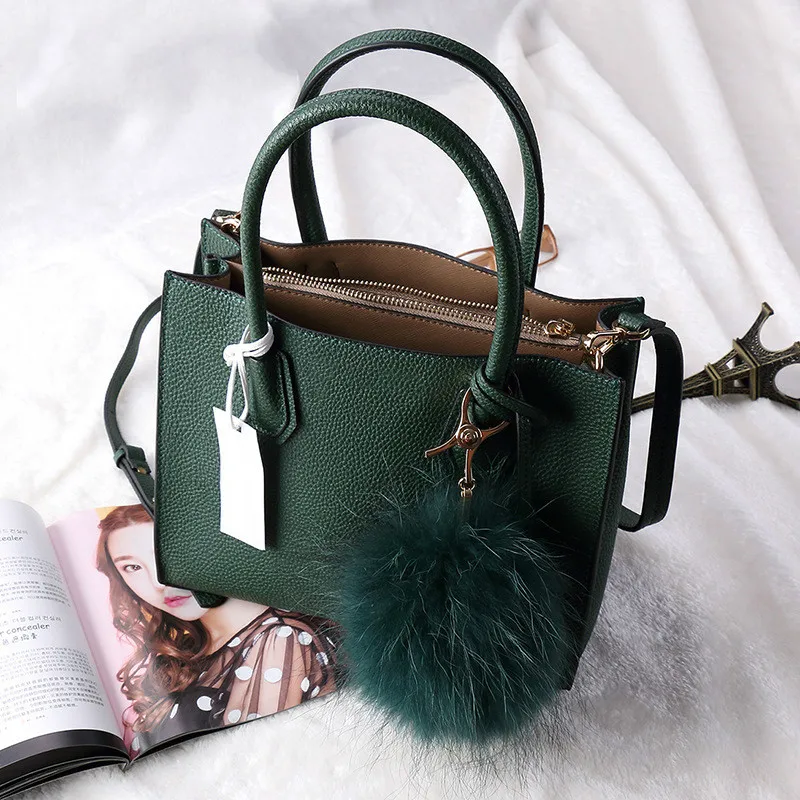 

Same Mi Yang Baggage Litchi Stria Fashion Genuine Mature Leather Bag Women Casual Graceful High Capacity Quality Durable Ins