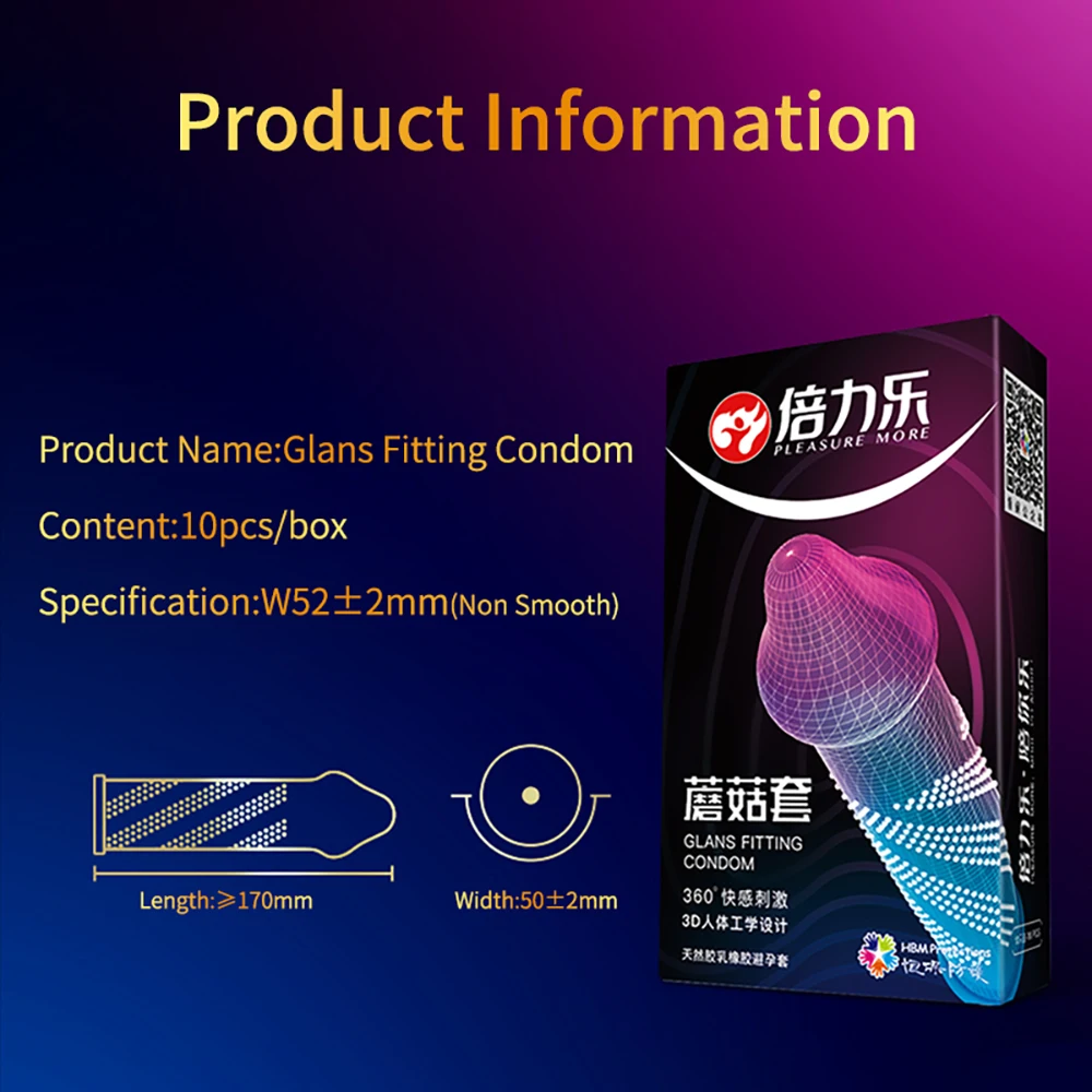 10Pcs-G-Spot-Condoms-For-Big-Glans-Penis-Sleeve-Spike-Condoms-No-Teat-End-360-Degrees(4)