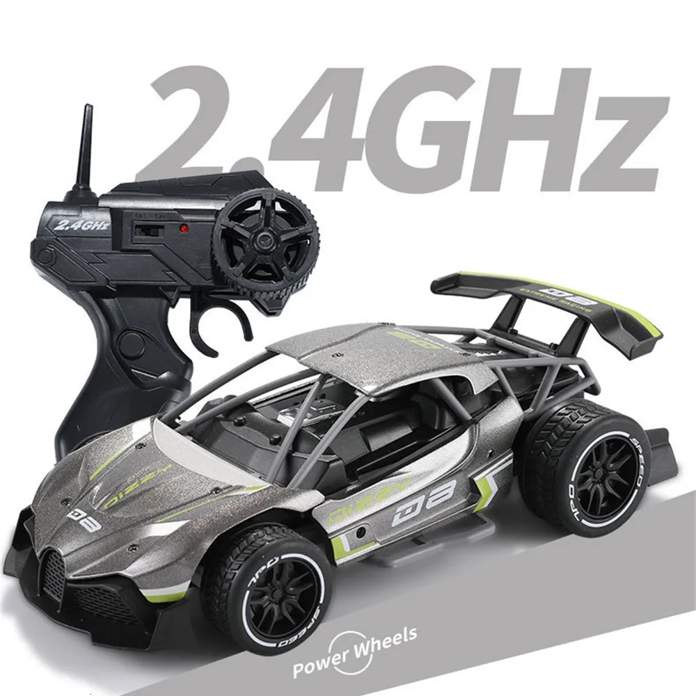 Детские игрушки car1: 16 RC Дрифт гоночный автомобиль 2,4G 2WD Металлический Высокоскоростной пульт дистанционного управления 600mAh пульт дистанционного управления автомобиль игрушки для детей