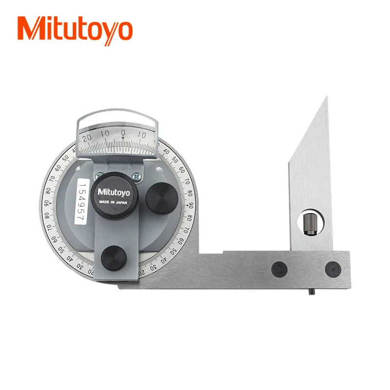 Protractors Tools MITUTOYO Universal Bevel Protractor 187901 187907