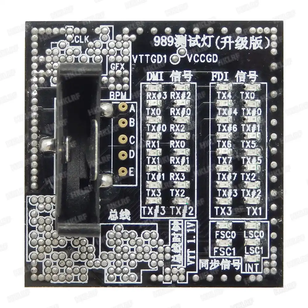 Laptop Notebook 988 989 Dummy Loading Board Test Card Cpu Socket Tester For I3 I5 I7 Laptop Motherboard Calculators Aliexpress
