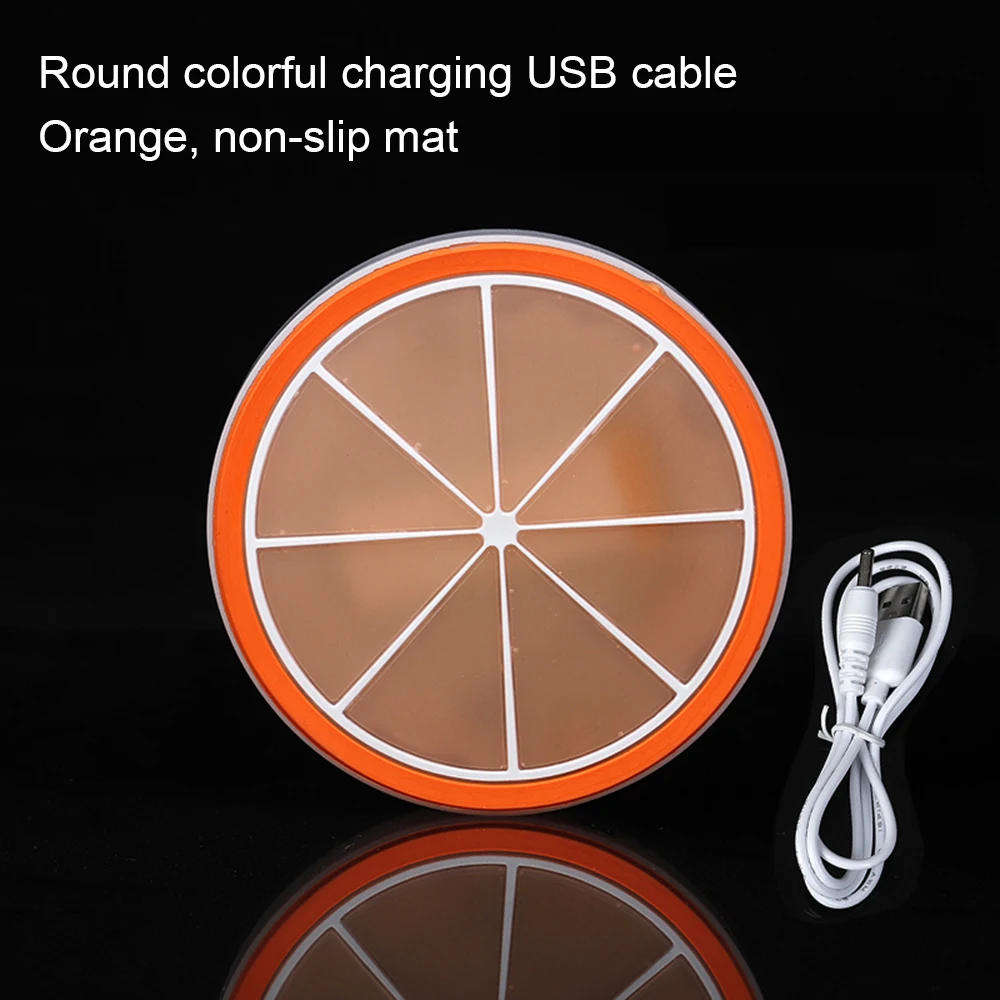 USB Перезаряжаемый светодиодный нескользящий светящийся подстаканник бар KTV коктейльный винный очки, коврик для виски ультратонкий подстаканника для пива свет база света