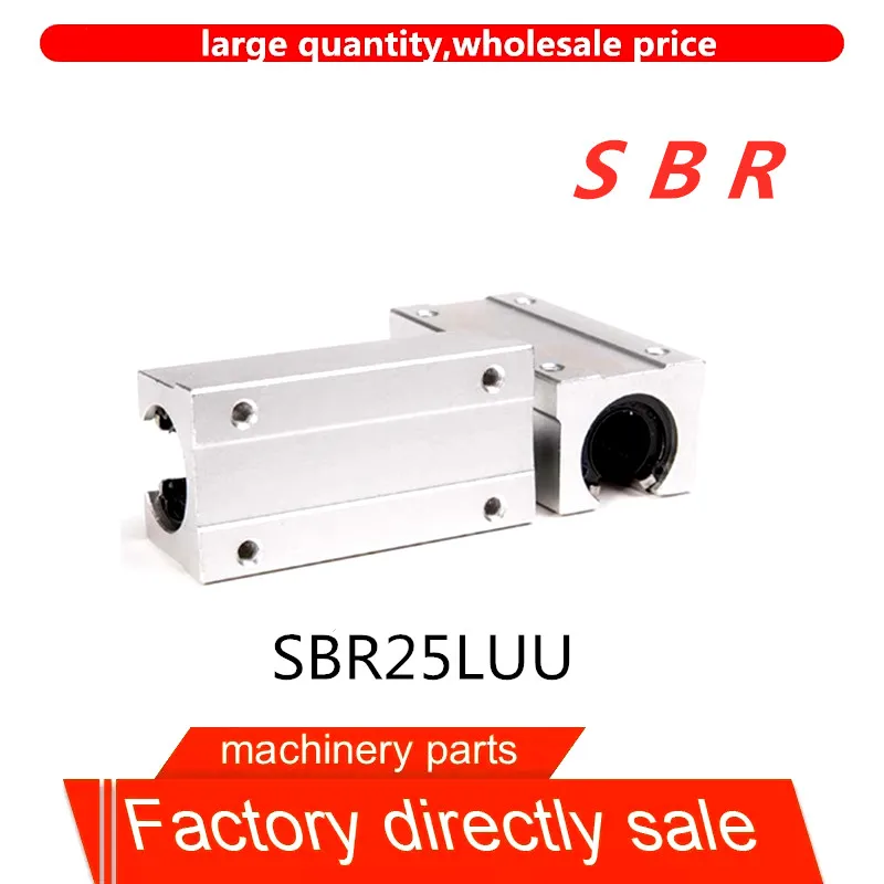 Прямая продажа высококачественный линейный слайдер SBR25LUU с длинным отверстием