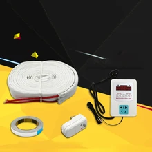 Незамерзающий Мороз нагревательный кабель для защиты от замерзания для водопровода/крыши 220V 30 мм регулирование Электрический нагреватель Стекло волокна