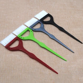 

Dye Brush Professional Hair Dye Applicator Handle Salon Hair Bleach Tinting DIY Tool (Random Color)