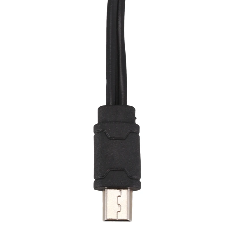 Горячая 3C-USB 2,0 для Mini A штекер 3,5 мм разъем кабель для передачи данных и аудио 45 см 2 шт